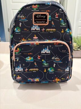 65th Anniversary Disneyland  Loungefly Backpack/Crossbody